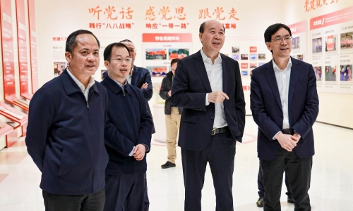 浙江省人民政府外事办公室党组书记、主任顾建新莅临尊龙AG