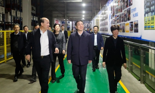 湖州市委书记陈浩莅临尊龙AG恒腾调研